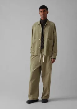 Best Soft Organic Cord Relaxed Shirt Cord|Loungewear