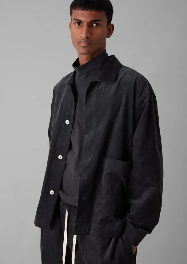 Outlet Soft Organic Cord Relaxed Shirt Cord|Loungewear