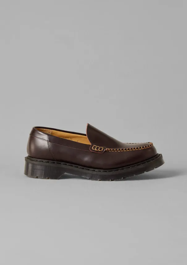 New Solovair Leather Loafers Women Shoes