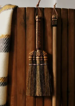 Best Sorghum Stripe Short Handled Brush Outdoor|Kitchen