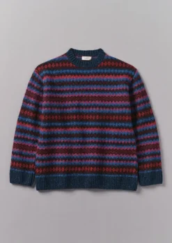 Online Soundwave Jacquard Crew Neck Sweater Knitwear