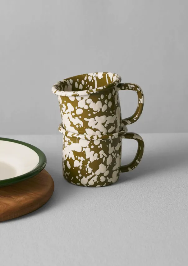 Outlet Splatter Enamel Mug Outdoor