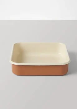 Discount Square Enamel Oven Dish Outdoor