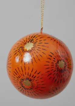 Online Starburst Hand Painted Bauble Christmas Decorations