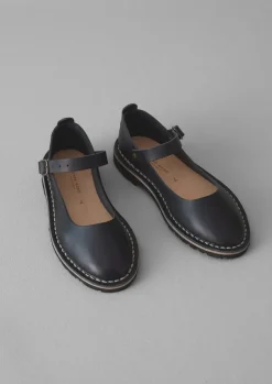 Steve Mono Leather Mary Jane Shoes Women Shoes