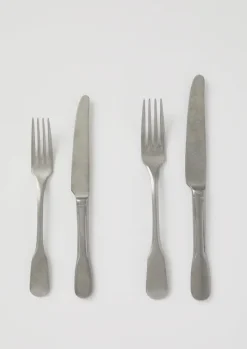 Best Stonewashed Small Knife and Fork Set Kitchen|Tableware