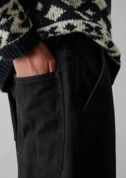 Online Straight Leg Denim Trousers Denim|Trousers