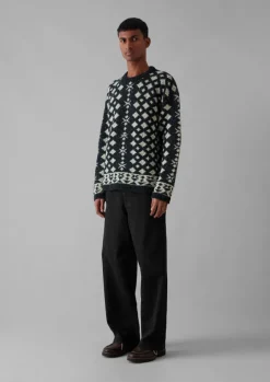 Online Straight Leg Denim Trousers Denim|Trousers