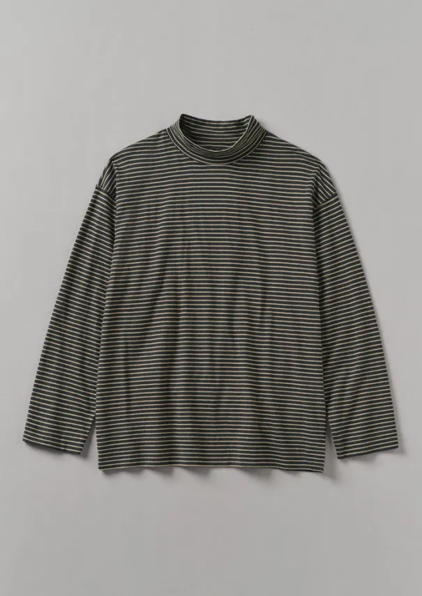 Online Stripe Cotton Jersey Long Sleeve Tee Tops & Tees