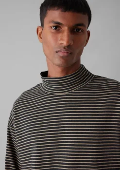 Online Stripe Cotton Jersey Long Sleeve Tee Tops & Tees