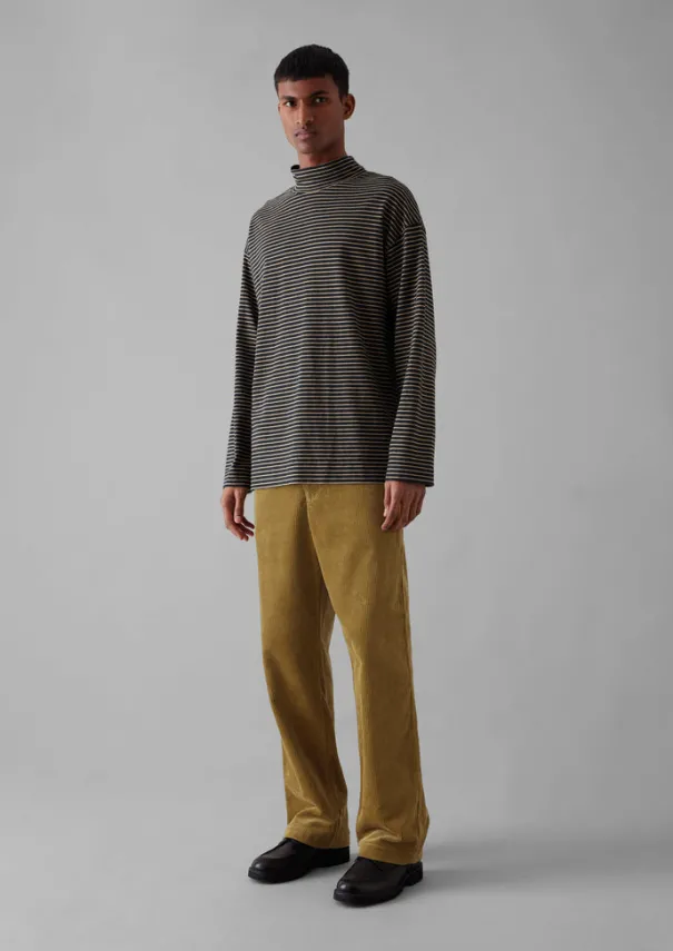 Online Stripe Cotton Jersey Long Sleeve Tee Tops & Tees