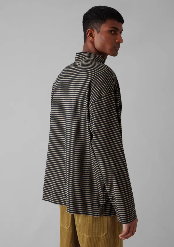 Online Stripe Cotton Jersey Long Sleeve Tee Tops & Tees