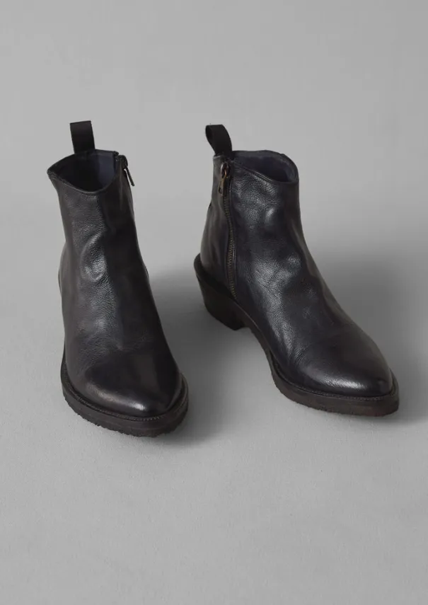 Sturlini Leather Ankle Boots Women Boots
