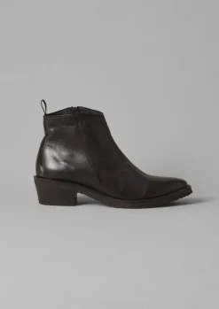Sturlini Leather Ankle Boots Women Boots