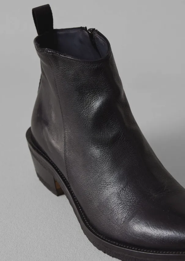 Sturlini Leather Ankle Boots Women Boots