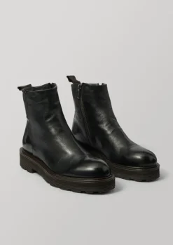 Outlet Sturlini Tread Sole Leather Boots Women Boots