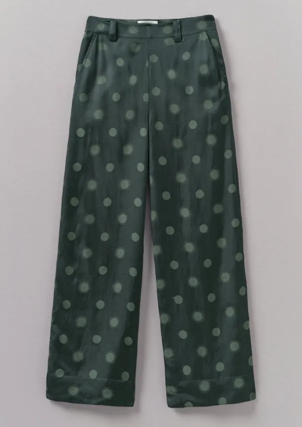 Online Sun and Moon Jacquard Trousers Women Trousers
