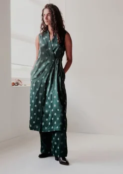 Online Sun and Moon Jacquard Trousers Women Trousers