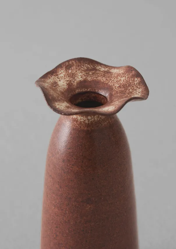 Clearance SZ Ceramics Frill Neck Vase Decorative Pieces|Ceramics
