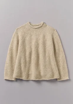 Sale Textured Cotton Alpaca Sweater Women Jersey|Loungewear