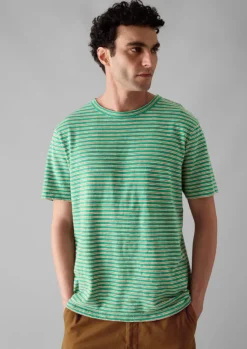 Online Theo Organic Cotton Stripe Short Sleeve Tee Tops & Tees