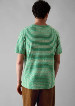 Online Theo Organic Cotton Stripe Short Sleeve Tee Tops & Tees