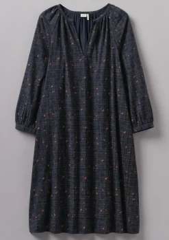 Discount Trellis Floral Block Print Nightdress Women Nightwear|Loungewear