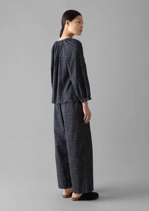 Trellis Floral Block Print Pyjamas Women Nightwear