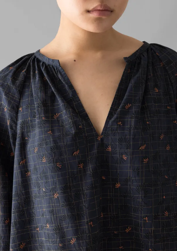 Trellis Floral Block Print Pyjamas Women Nightwear