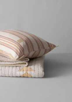 Triangle Patchwork Check Cotton Quilt Textiles|Blankets & Throws