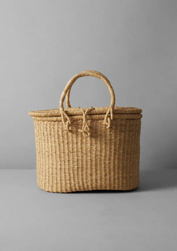 Veta Vera Grass Picnic Basket Baskets