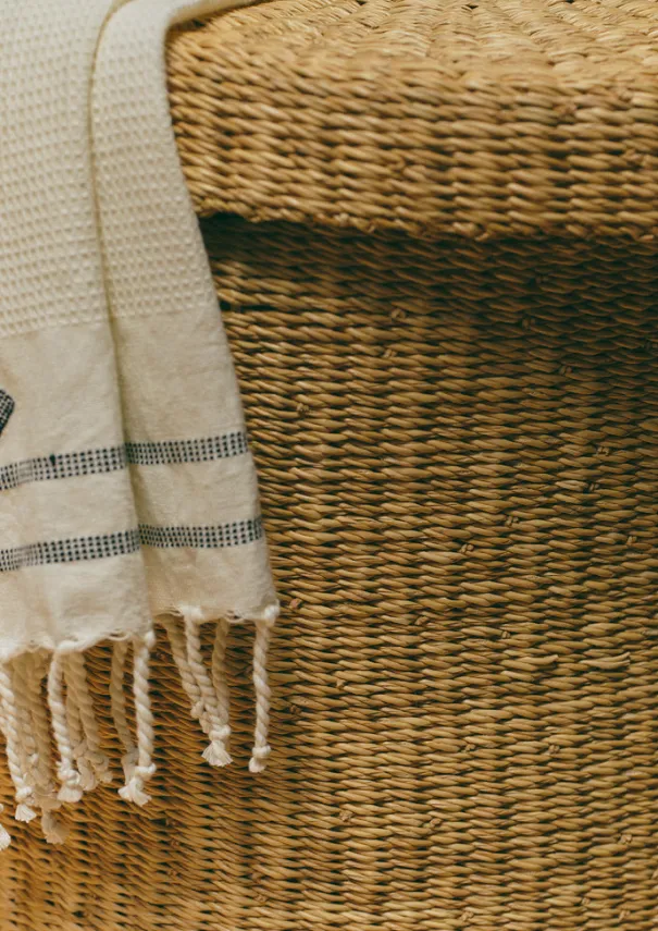 Clearance Veta Vera Laundry Basket Bathroom|Baskets