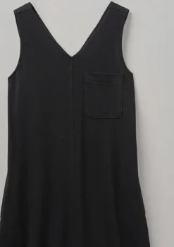 New V-Neck Cotton Jersey Dress Women Loungewear|Dresses