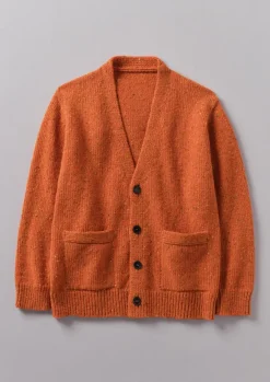 Best V-Neck Donegal Wool Cardigan Knitwear