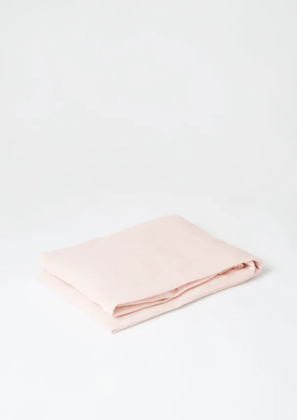 Clearance Washed Linen Cotton Fitted Sheet Textiles|Bed Linen