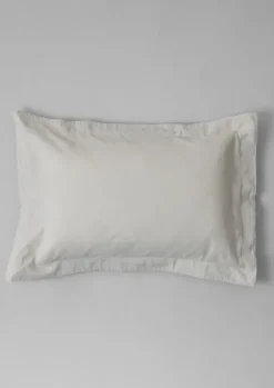 Outlet Washed Linen Cotton Oxford Pillowcase Set Textiles|Bed Linen