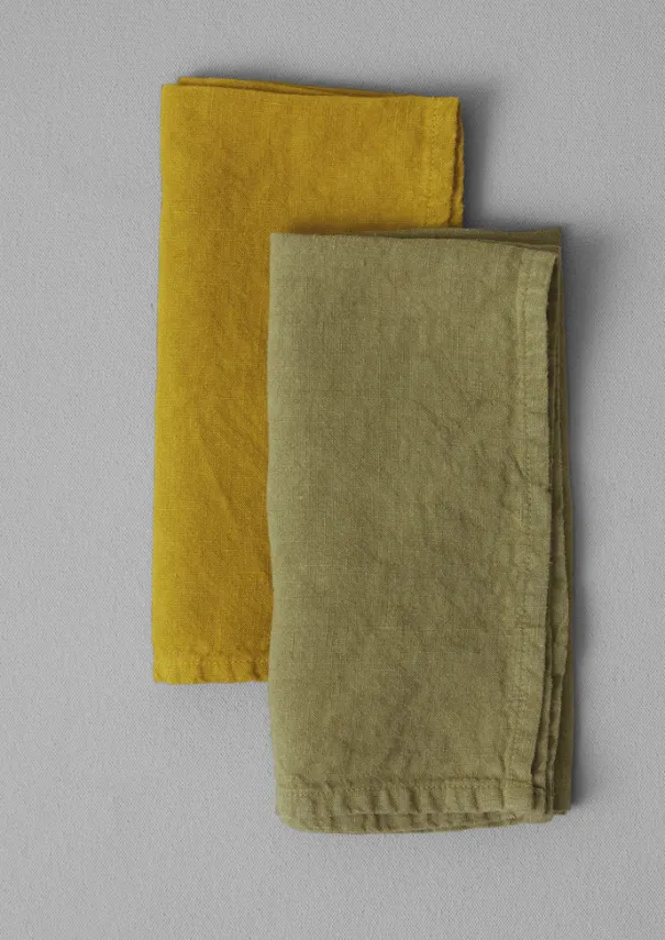 Best Washed Linen Napkin Textiles|Kitchen