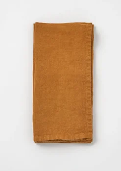 Hot Washed Linen Napkin Textiles|Tableware