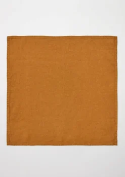 Hot Washed Linen Napkin Textiles|Tableware