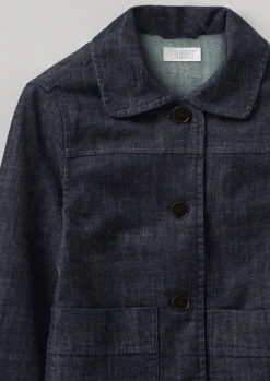 Discount Wide Sleeve Organic Denim Jacket Women Denim|Coats & Jackets