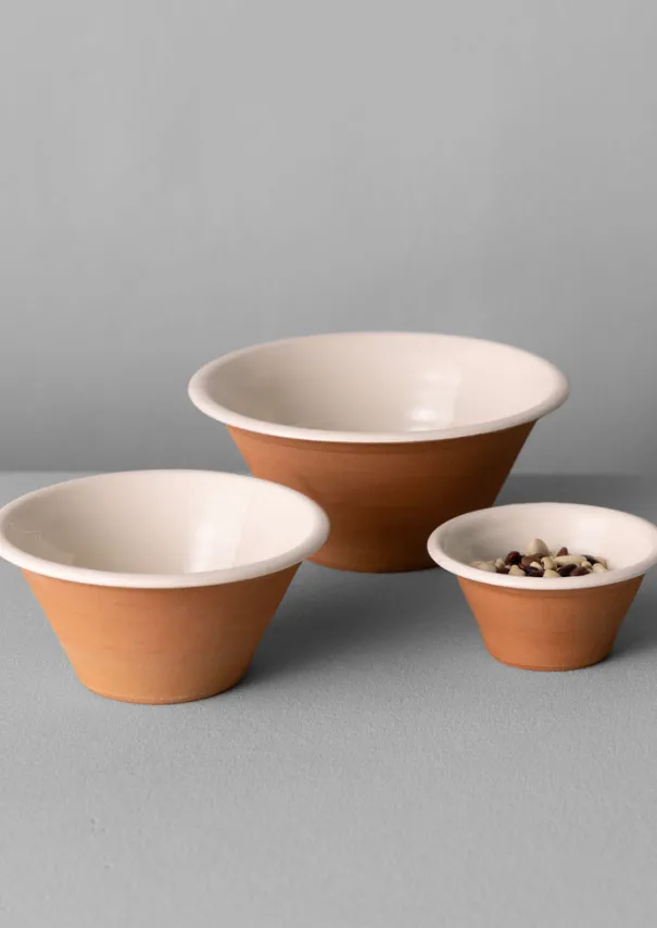 Clearance Willow Pottery Nesting Bowls Kitchen|Tableware