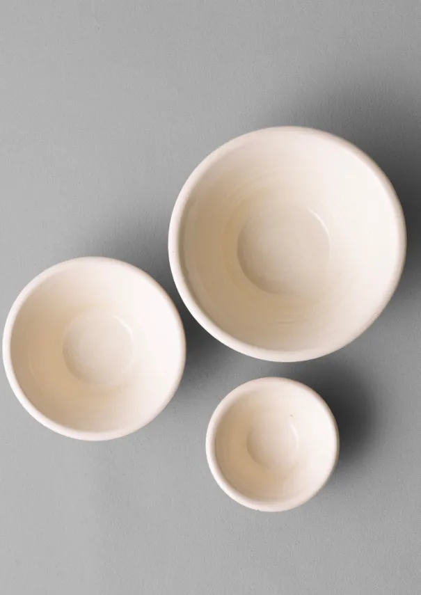 Clearance Willow Pottery Nesting Bowls Kitchen|Tableware