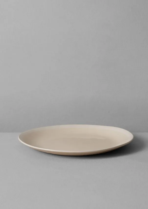 Outlet Wonki Ware White Wash Dinner Plate Ceramics|Tableware
