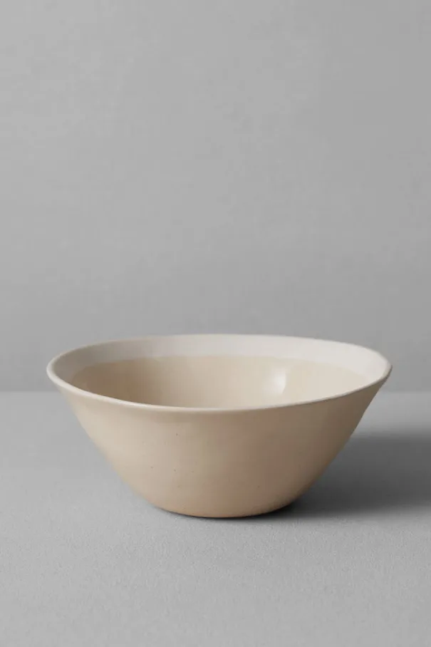 Best Wonki Ware White Wash Pasta Bowl Ceramics|Tableware