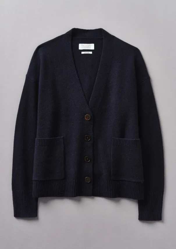 Clearance Wool Cashmere Boxy Cardigan Women Cashmere|Knitwear
