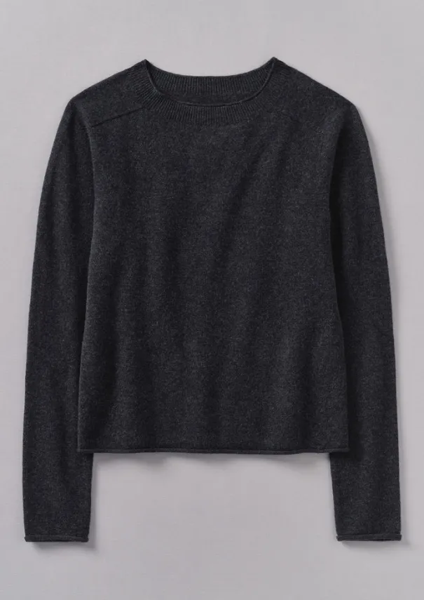 Outlet Wool Cashmere Neat Sweater Women Loungewear|Knitwear