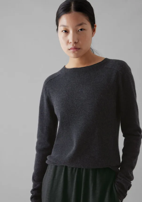 Outlet Wool Cashmere Neat Sweater Women Loungewear|Knitwear