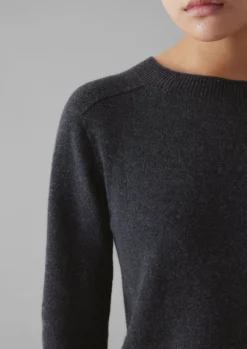 Outlet Wool Cashmere Neat Sweater Women Loungewear|Knitwear