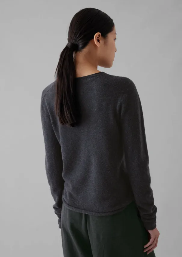 Outlet Wool Cashmere Neat Sweater Women Loungewear|Knitwear
