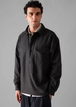 Wool Cashmere Overshirt Shirts